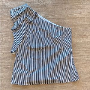 Banana republic one shoulder top